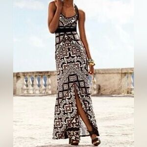 SALE! White House Black Market Bohemian Print Maxi Dress size XS